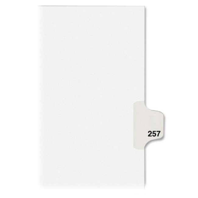 Avery Individual Side Tab Legal Exhibit Dividers 82473 AVE82473
