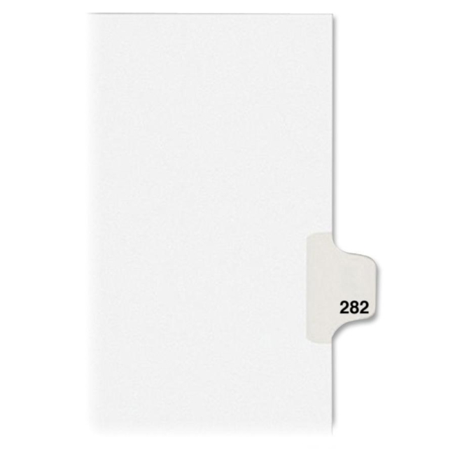 Avery Individual Side Tab Legal Exhibit Dividers 82498 AVE82498