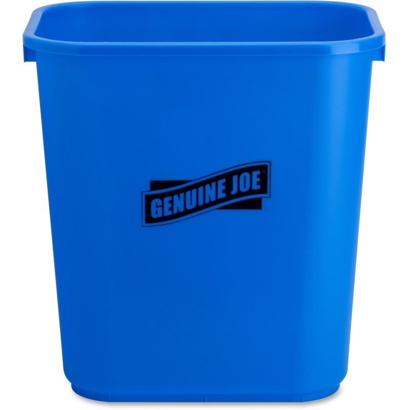 Genuine Joe Recycle Wastebasket 57257 GJO57257