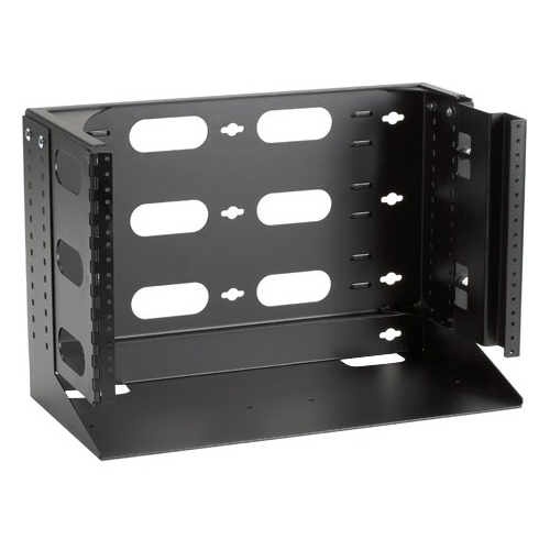 Black Box Wallmount Rack 12" with Swing Bracket and Adjustable Shelf RM095A-R2