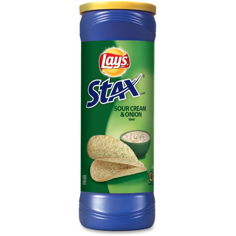 Quaker Oats Stax Sour Cream/Onion Snack Chips 24312 QKR24312