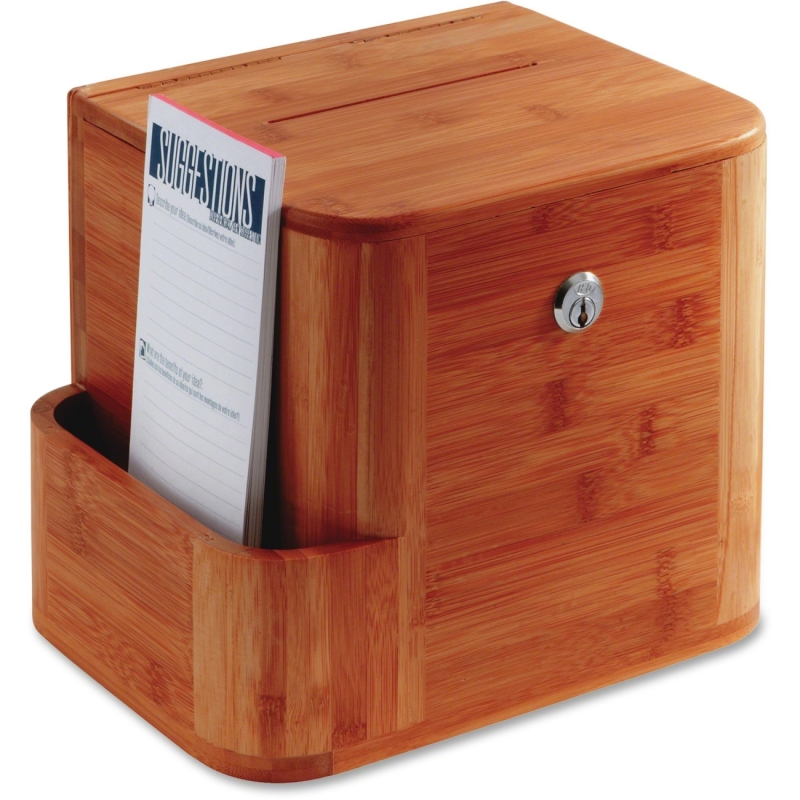 Safco Bamboo Suggestion Box 4237CY SAF4237CY