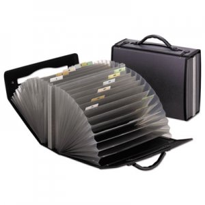 Pendaflex 26-Pocket Document Carrying Case, 4 5/8 x 13 1/8 x 10 1/4, Smoke PFX01132 01132