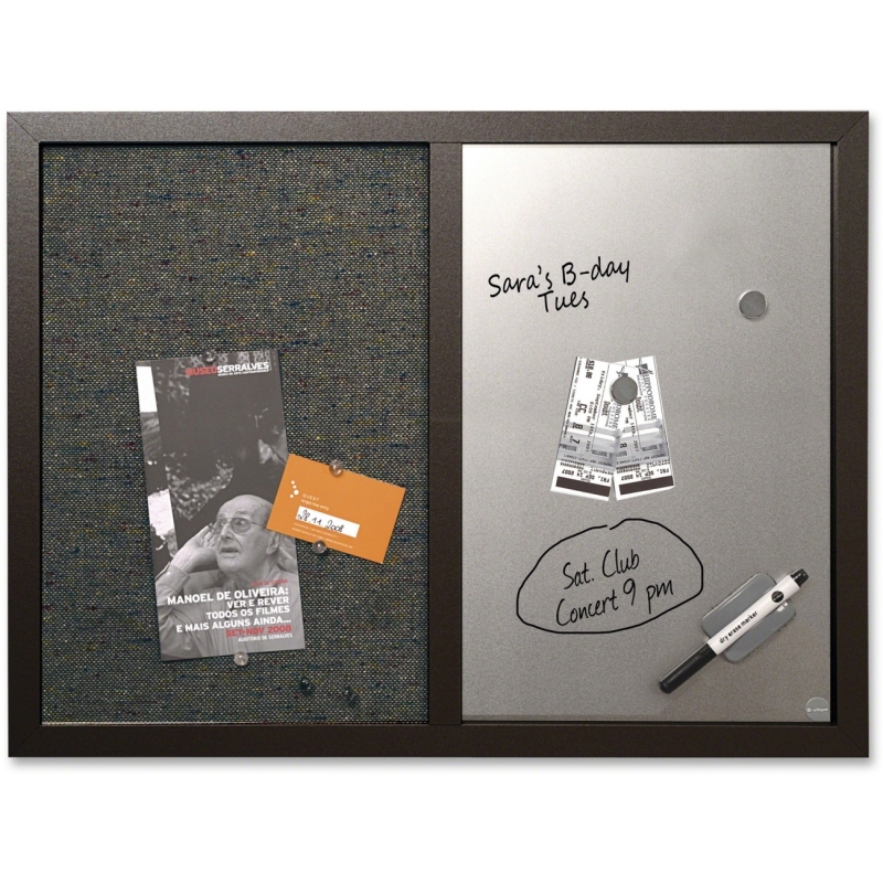 MasterVision Dry-Erase Combination Board MX04433168 BVCMX04433168