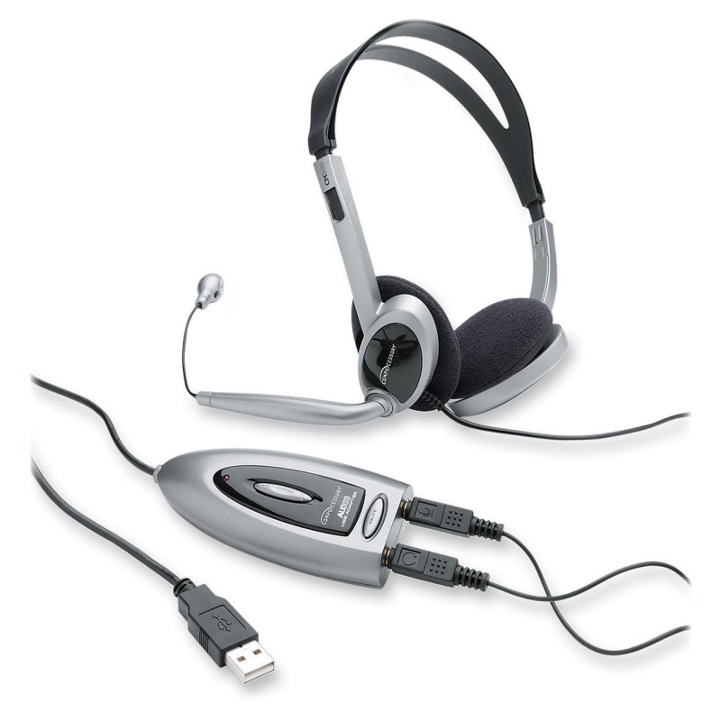 Compucessory Multimedia USB Stereo Headset 55257 CCS55257 CCS 55257