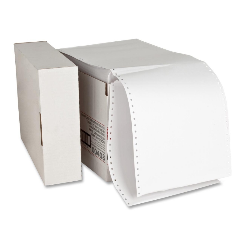 Sparco Perforated Plain Computer Paper 00408 SPR00408