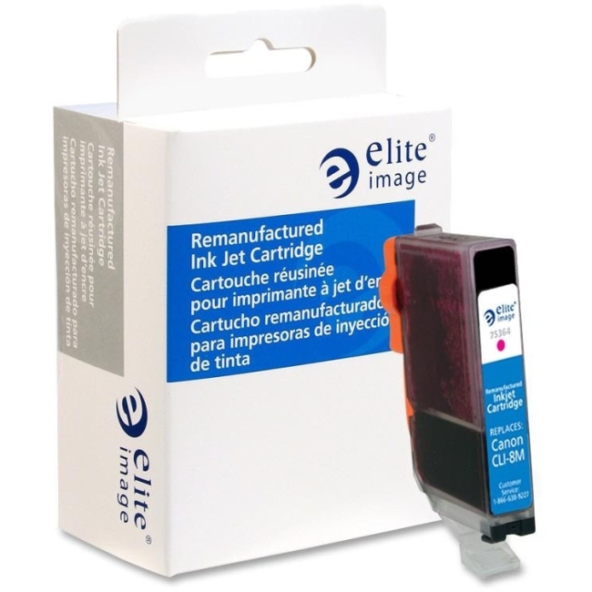 Elite Image Remanufactured Ink Cartridge Alternative For Canon CLI-8M 75364 ELI75364