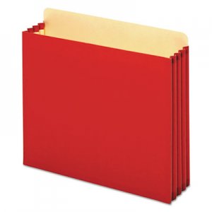 Pendaflex File Cabinet Pockets, Straight, 1 Pocket, Letter, Red PFXFC1524PRED FC1524P RED