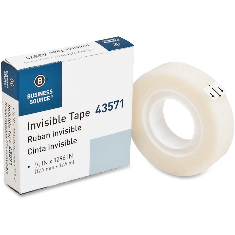 Business Source Invisible Tape 43571 BSN43571
