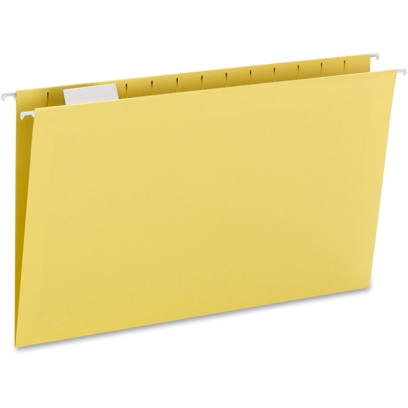 Smead Yellow Colored Hanging Folders with Tabs 64169 SMD64169