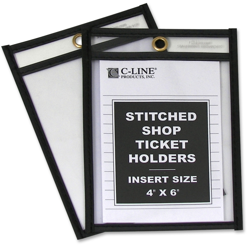 C-Line Stitched Plastic Shop Ticket Holder 46046 CLI46046