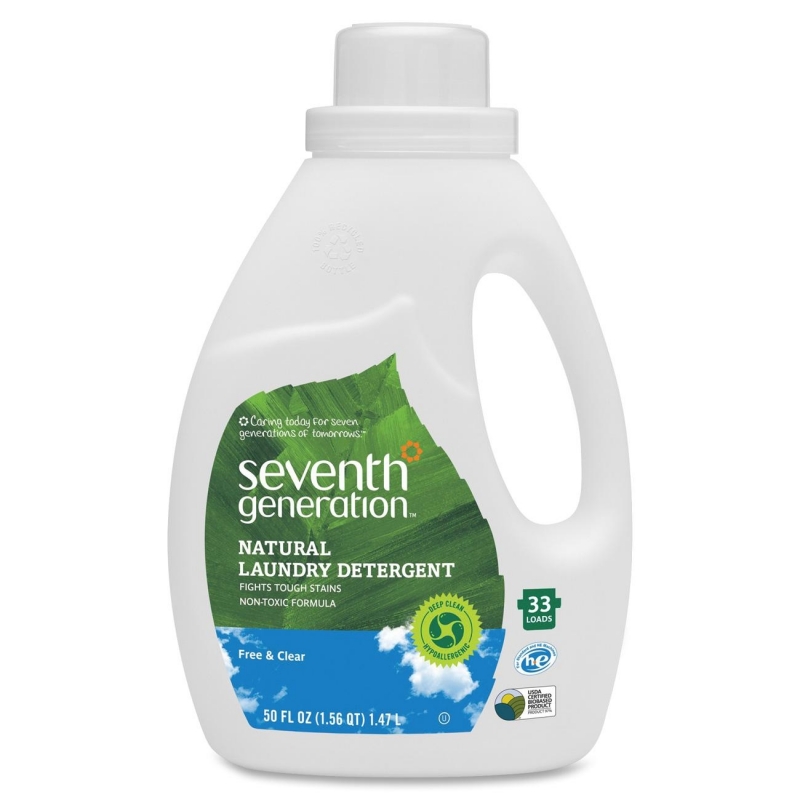 Seventh Generation Natural 2X Liquid Laundry Detergent 22769 SEV22769 6CLLF50