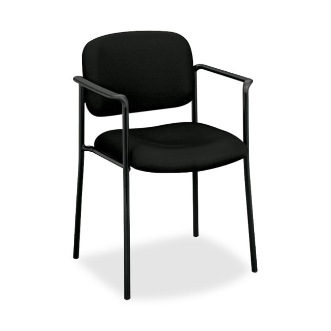 Basyx by HON Basyx by HON VL616 Guest Chairs With Arms VL616VA10 BSXVL616VA10 VL616