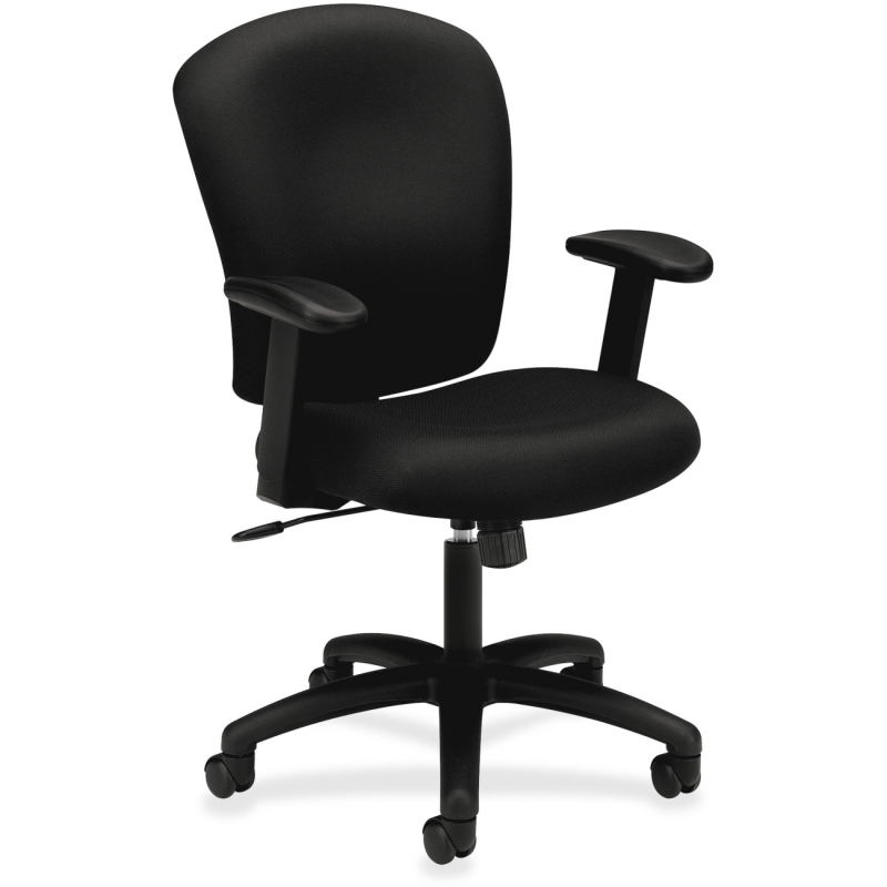Basyx by HON Basyx by HON VL220 Mid Back Task Chair VL220VA10 BSXVL220VA10 VL220