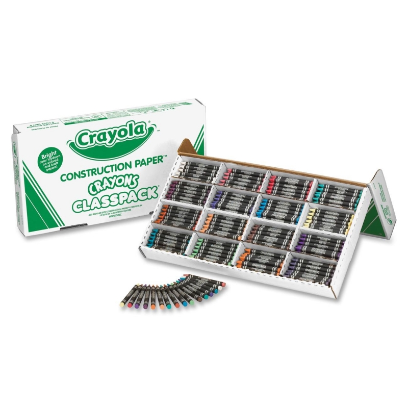 Crayola Crayola Construction Paper Crayons 521617 CYO521617
