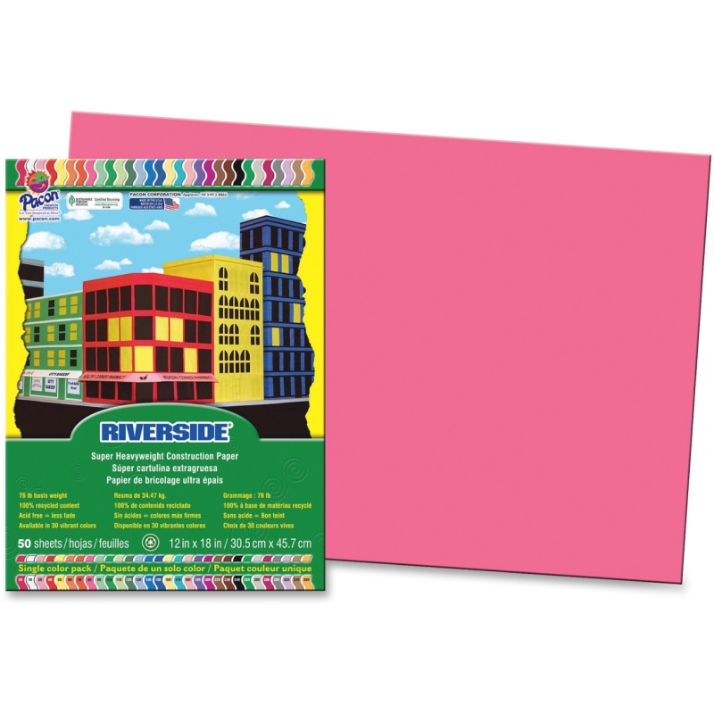 Pacon Pacon Riverside Groundwood Construction Paper 103581 PAC103581