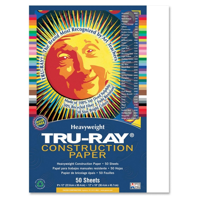 Tru-Ray Tru-Ray Construction Paper 103026 PAC103026