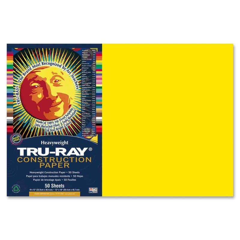 Tru-Ray Tru-Ray Construction Paper 103036 PAC103036