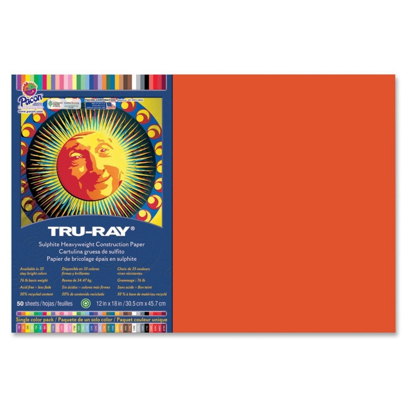 Tru-Ray Tru-Ray Construction Paper 103062 PAC103062