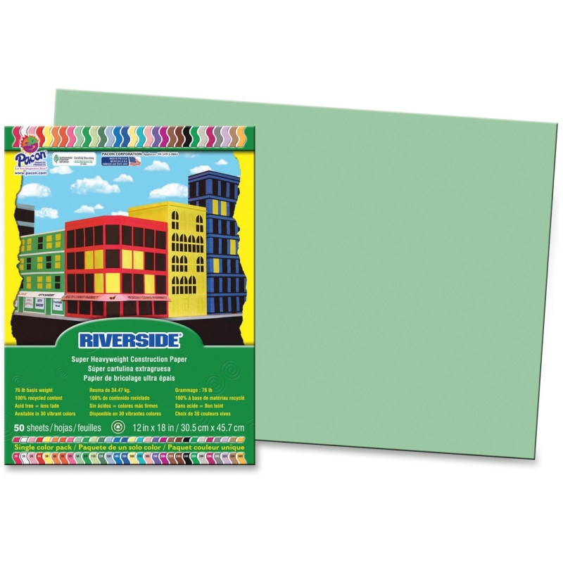 Pacon Pacon Riverside Groundwood Construction Paper 103619 PAC103619