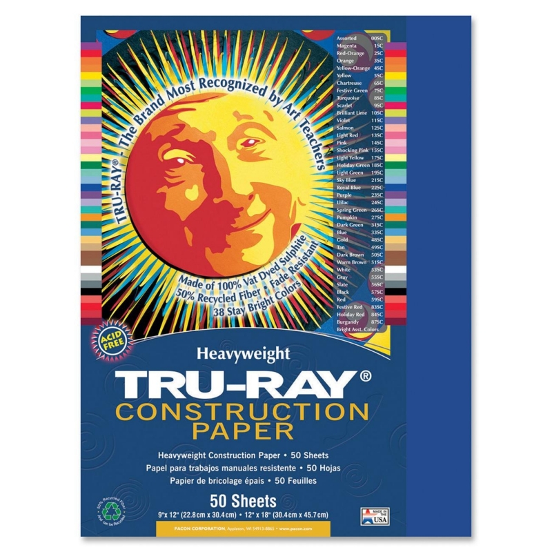 Tru-Ray Tru-Ray Construction Paper 103017 PAC103017