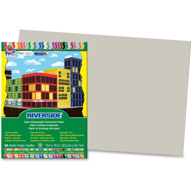 Riverside Riverside Acid Free All-Purpose Construction Paper 103632 PAC103632