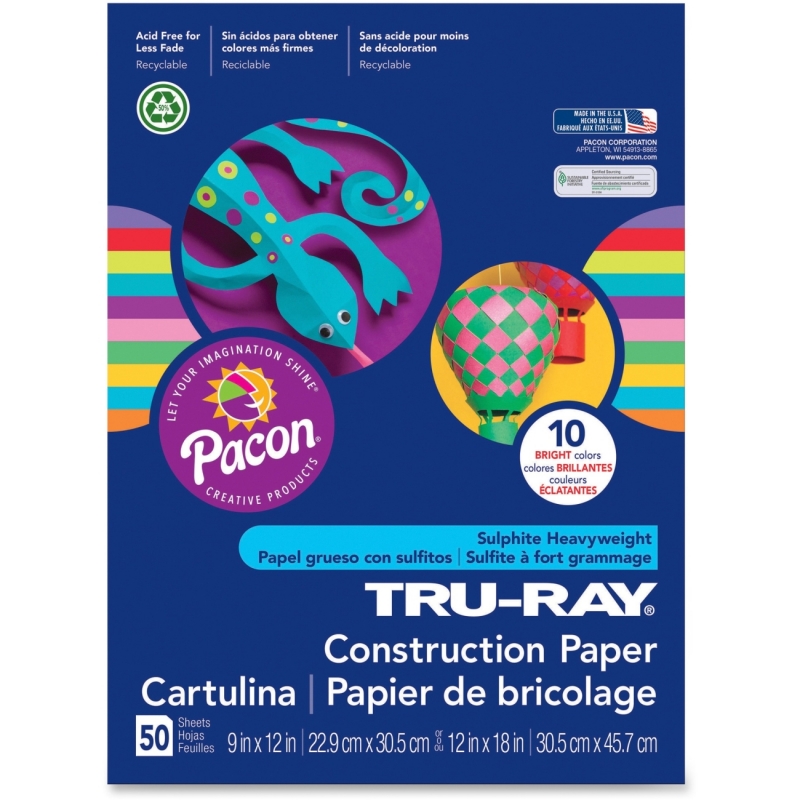 Tru-Ray Tru-Ray Construction Paper 102940 PAC102940