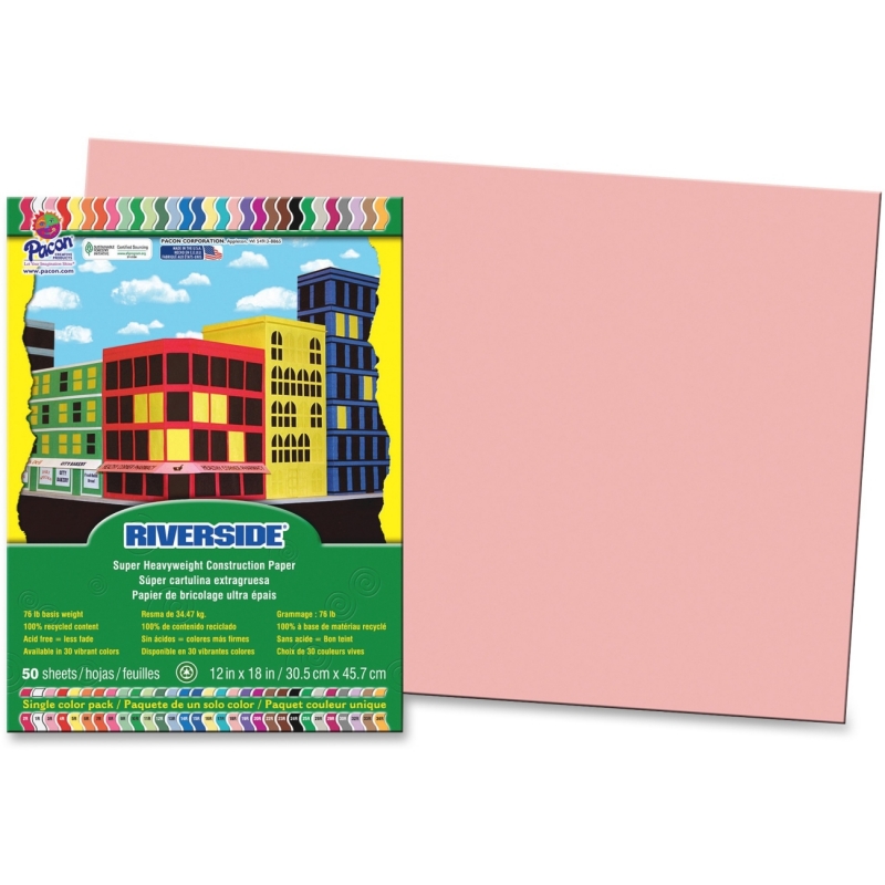 Riverside Riverside Groundwood Construction Paper 103971 PAC103971