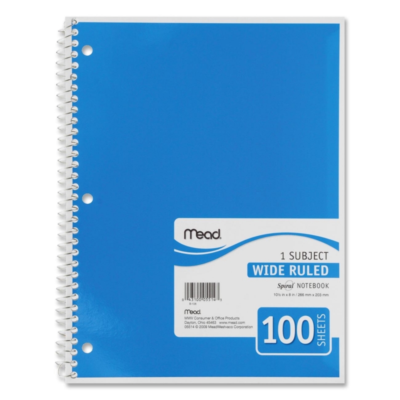 Mead Mead One Subject Notebook 05514 MEA05514