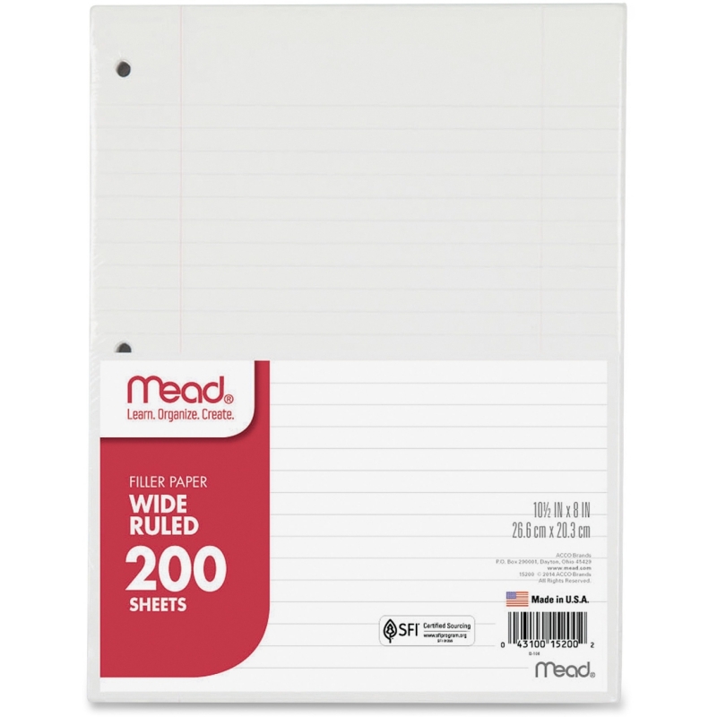 Mead Mead Economical Filler Paper 15200 MEA15200