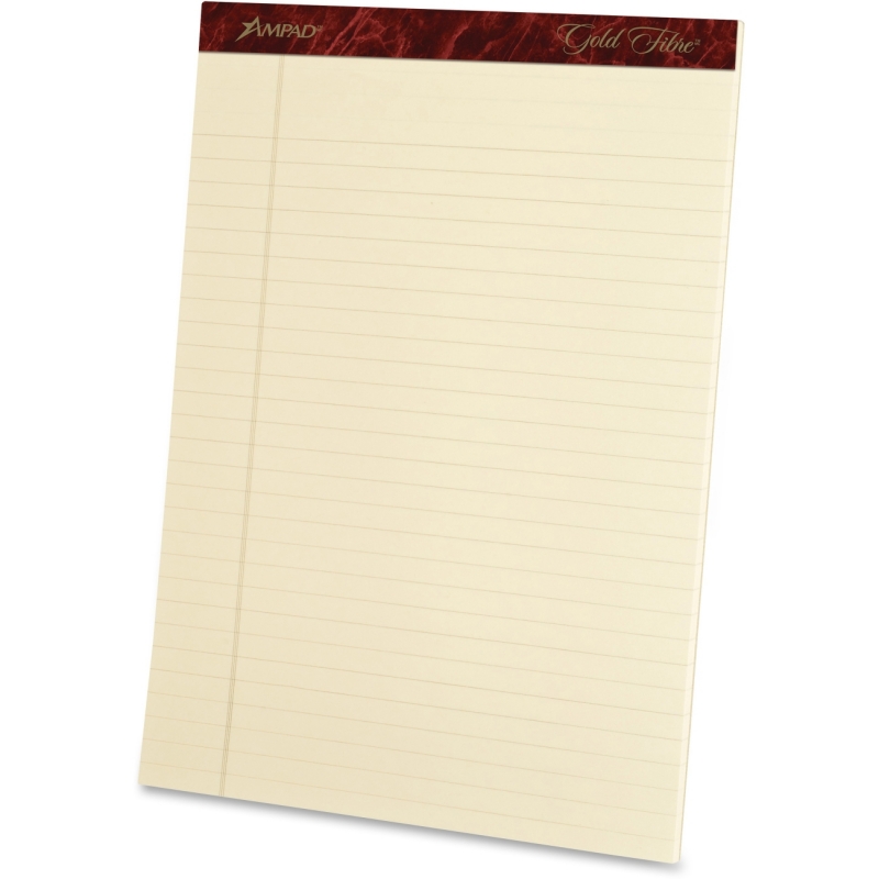 Pendaflex Gold Fibre Legal Rule Retro Writing Pads 20011 TOP20011