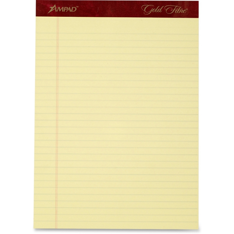 TOPS TOPS Gold Fibre Premium Rule Writing Pads 20032 TOP20032