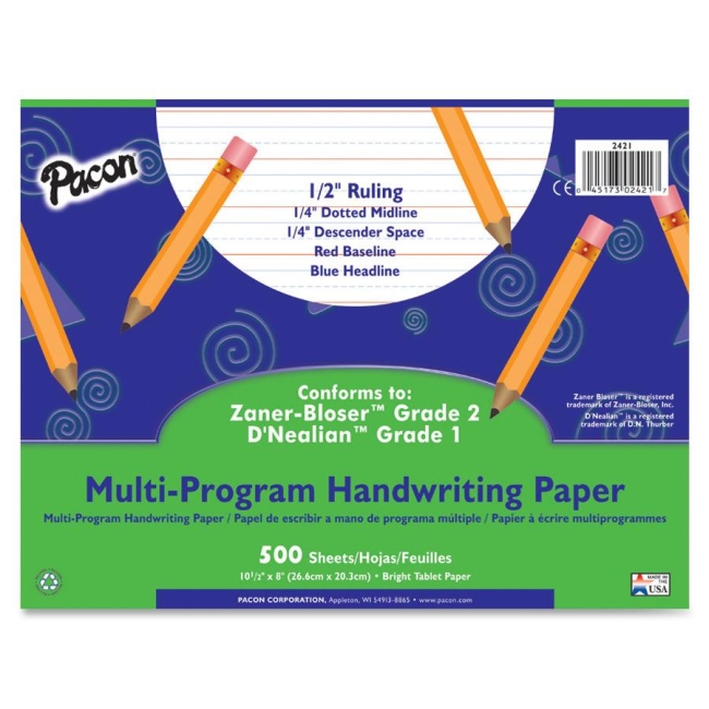 Pacon Pacon Multi-Program Handwriting Paper 2421 PAC2421