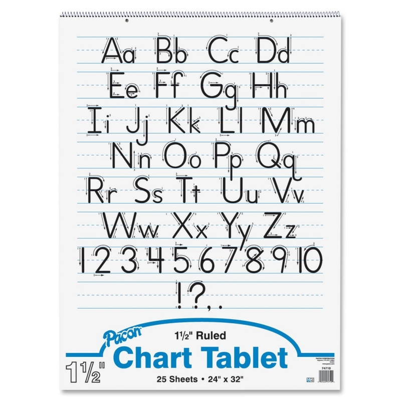 Pacon Pacon Ruled Manuscript Chart Tablets 74710 PAC74710