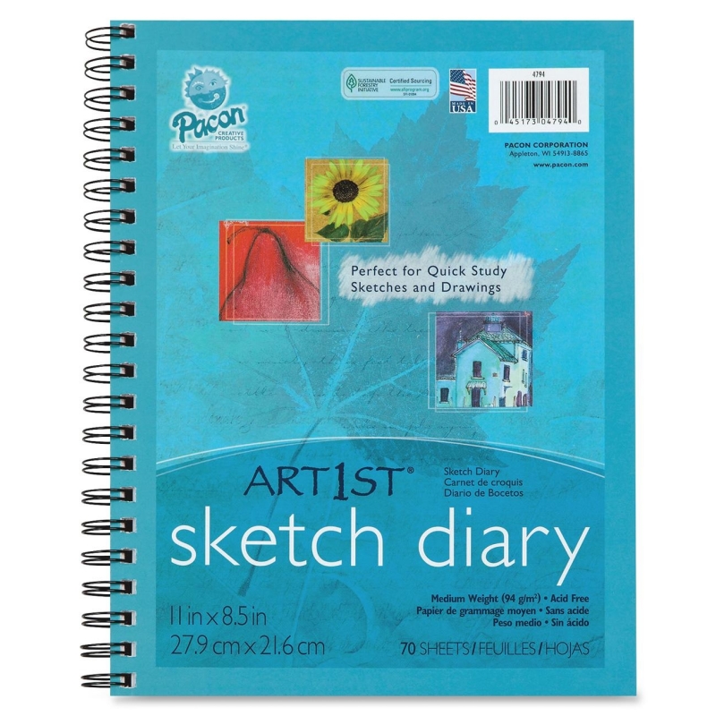 Pacon Pacon Art1st Sketch Diary 4794 PAC4794