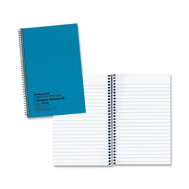 Rediform Rediform National Kolor-Kraft 1-Subject Notebook 33560 RED33560