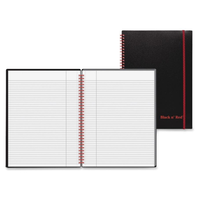 Black n' Red John Dickinson Black n' Red Perforated Notebook E67008 JDKE67008