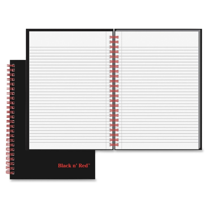 Black n' Red John Dickinson Black n' Red Wirebound Notebook L67000 JDKL67000
