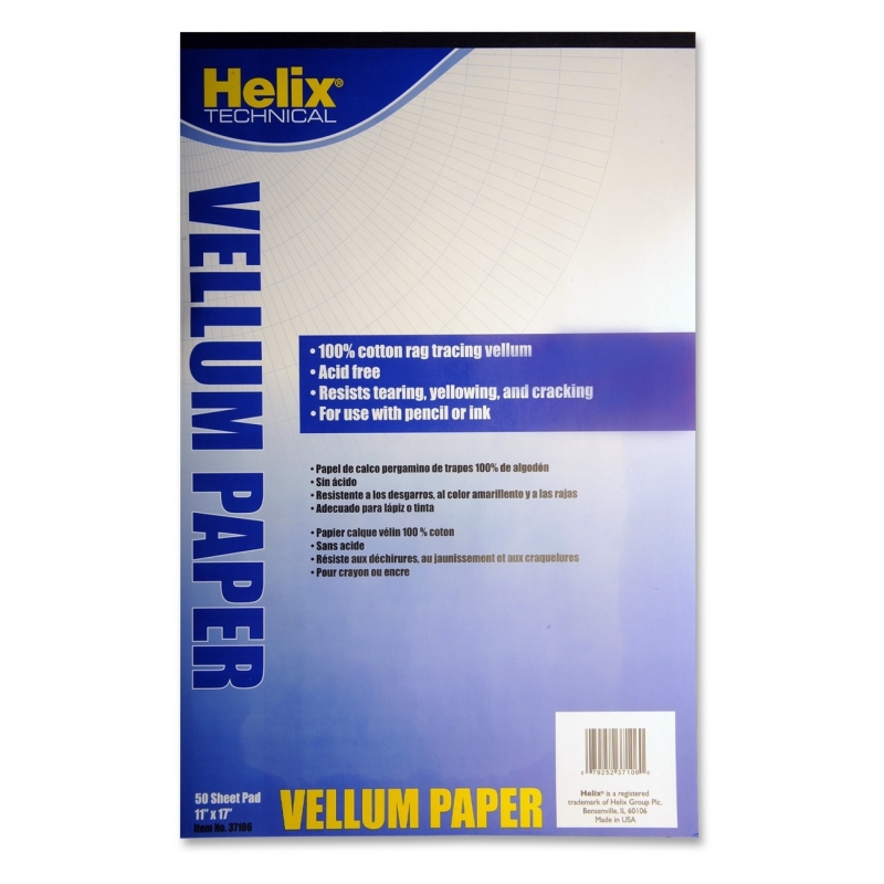 Helix Vellum Pad 37106 HLX37106