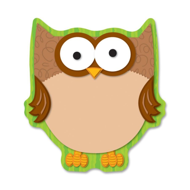Carson-Dellosa Full-color Owl Notepad 151013 CDP151013