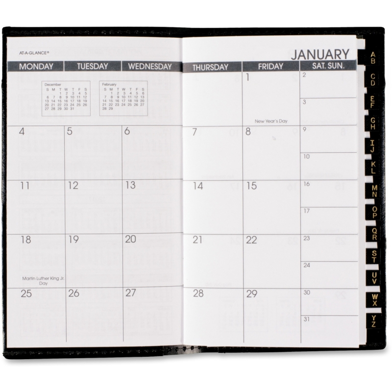 At-A-Glance At-A-Glance Deluxe Pocket Monthly Planner 70-064-05 AAG7006405