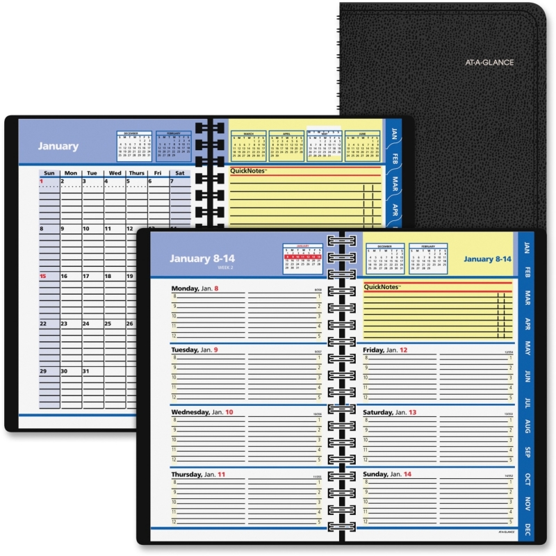 At-A-Glance At-A-Glance QuickNotes Self-Management System Planner 76-02-05 AAG760205