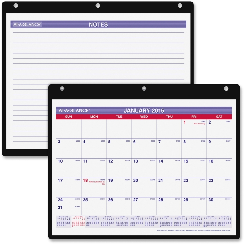 At-A-Glance At-A-Glance Monthly Desk and Wall Calendar SK8-00 AAGSK800
