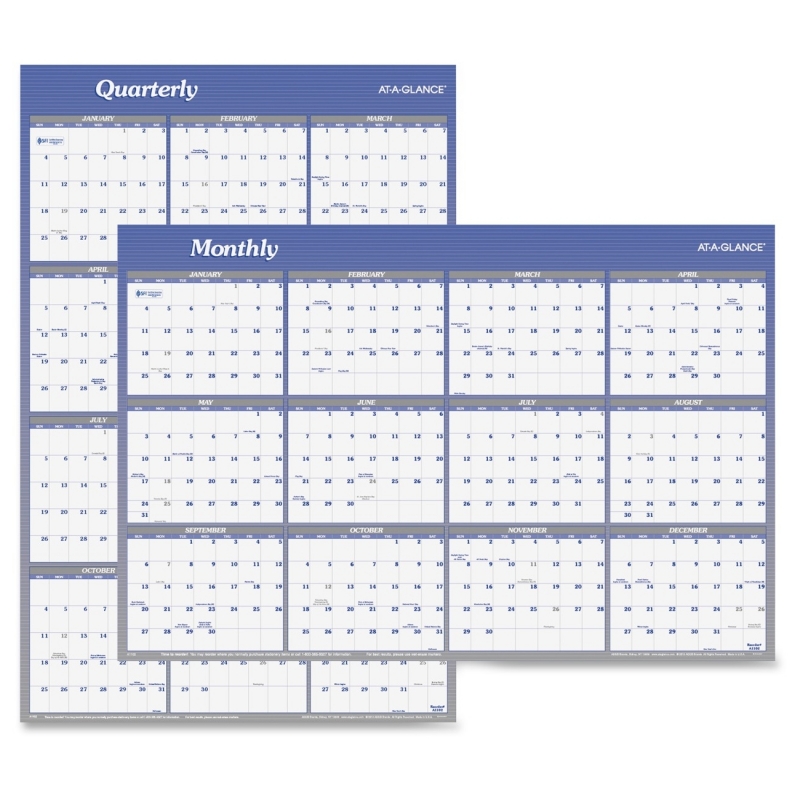At-A-Glance At-A-Glance Reversible Monthly Two-Sided Planner A1152 AAGA1152