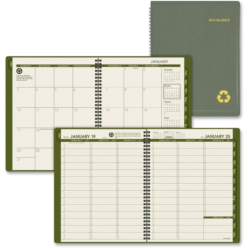 At-A-Glance At-A-Glance Professional Eco-friendly Appointment Book 70-950G-60 AAG70950G60