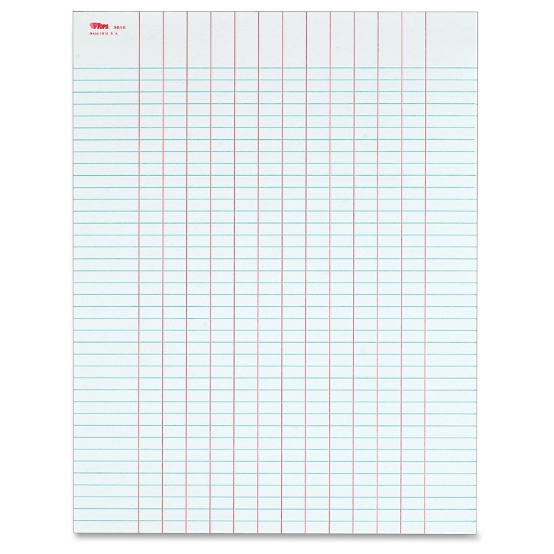 TOPS TOPS Summary Column Data Pads 3616 TOP3616