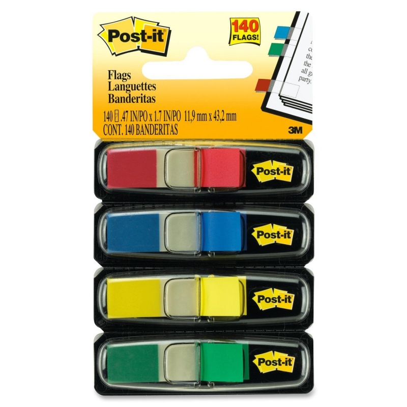 Post-it Post-it Colored Small Tape Flag 683-4 MMM6834