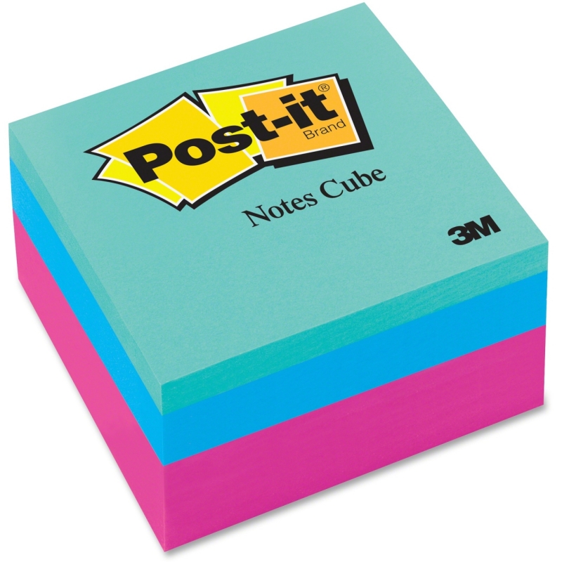 Post-it Post-it Pink Wave Convenient Memo Cubes 2027RCR MMM2027RCR