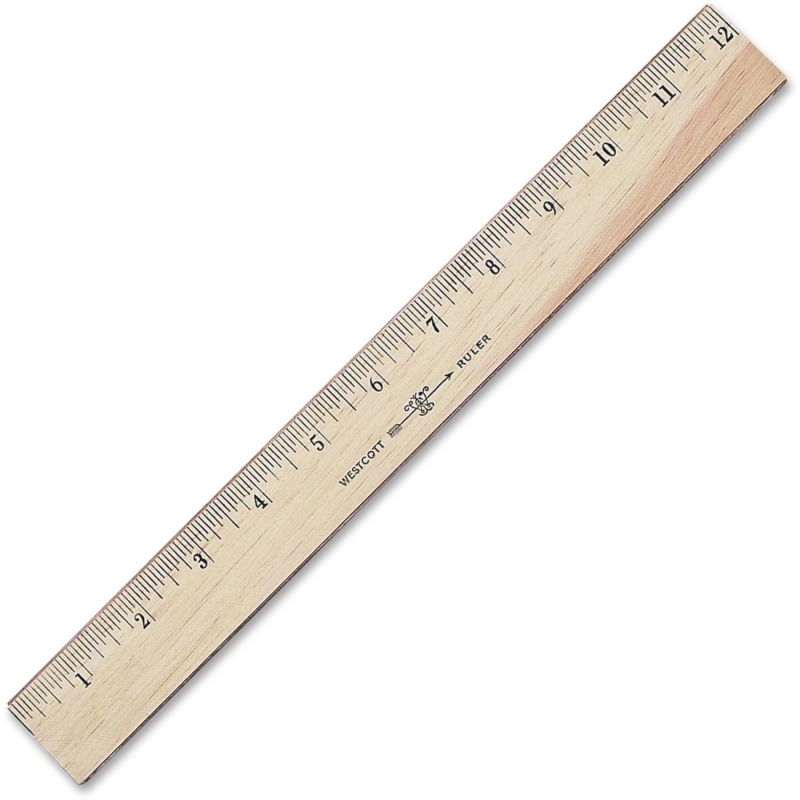 Westcott Westcott Double Metal Edge Ruler 05221 ACM05221