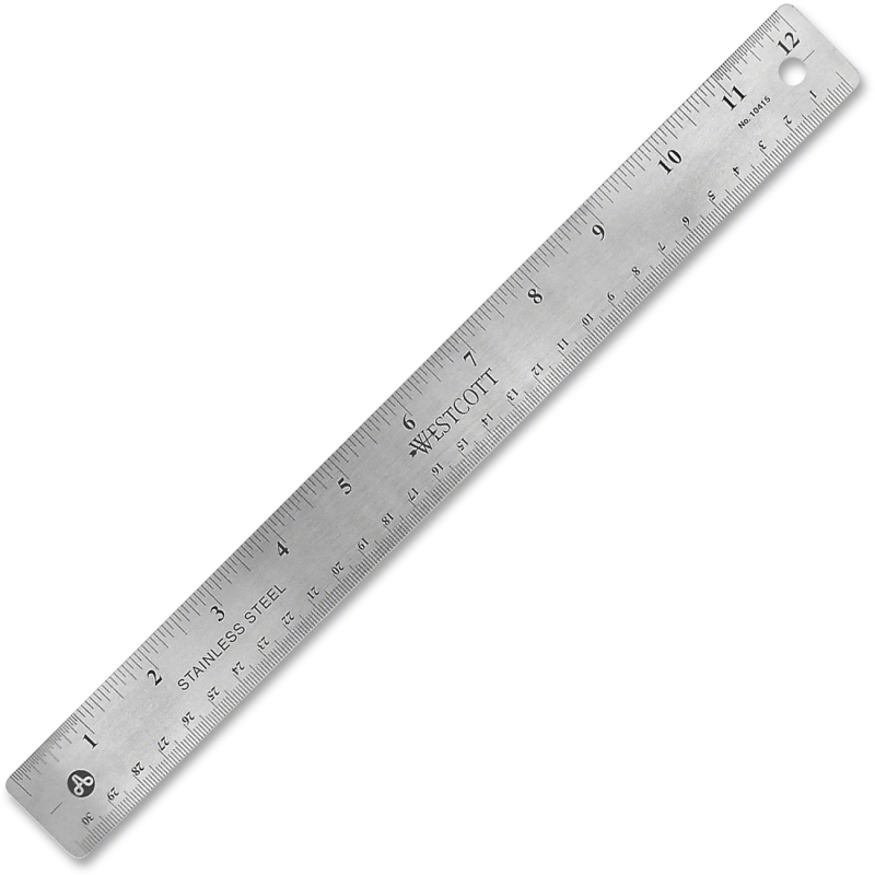 Westcott Westcott Stainless Steel Ruler 10415 ACM10415